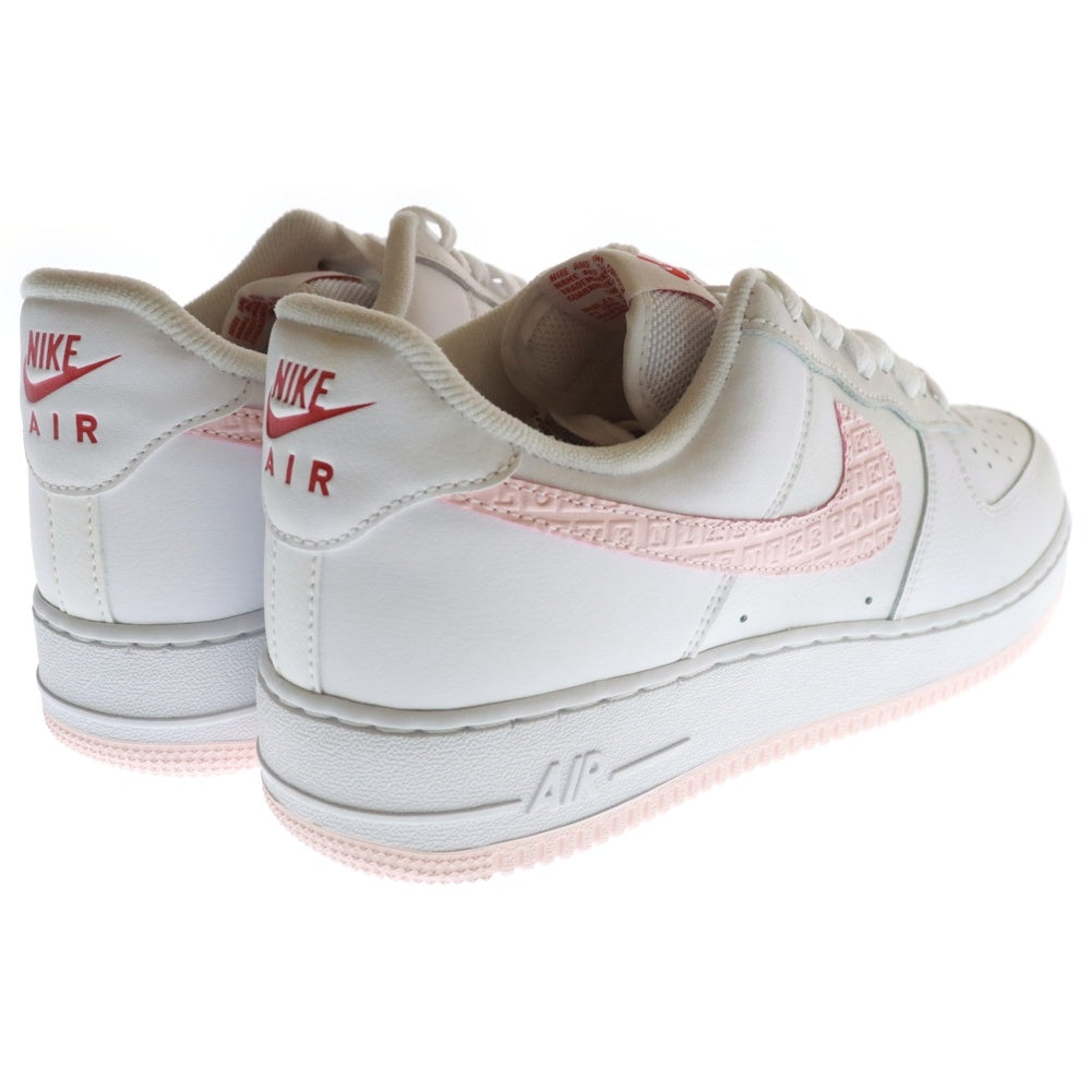 NIKE(ナイキ) AIR FORCE 1 07 Valentine Day エアフォース1 バレンタイン デイ ローカットスニーカー ホワイト/ピンク US9/27cm DR0144-100