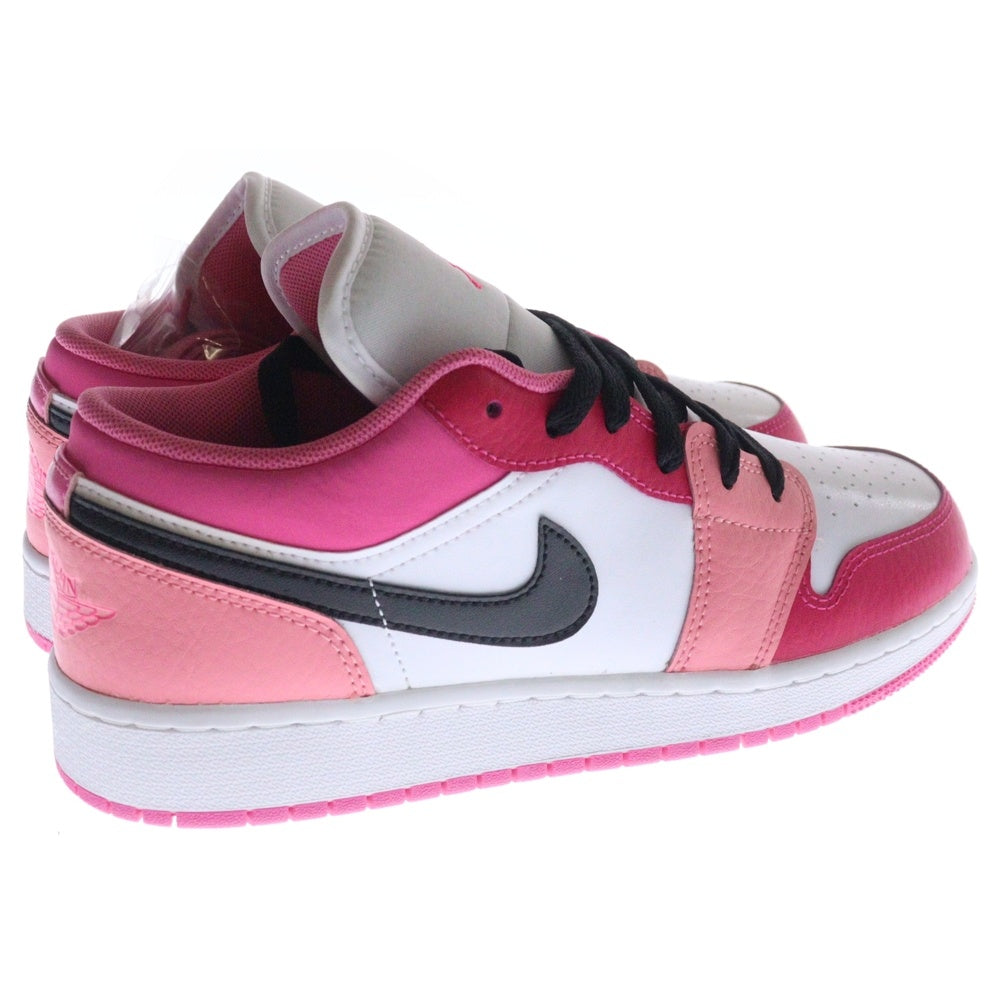 NIKE(ナイキ) GS AIR JORDAN 1 LOW エアジョーダン1 ローカットスニーカー レディース ピンク/ホワイト US6Y/24cm 553560-162