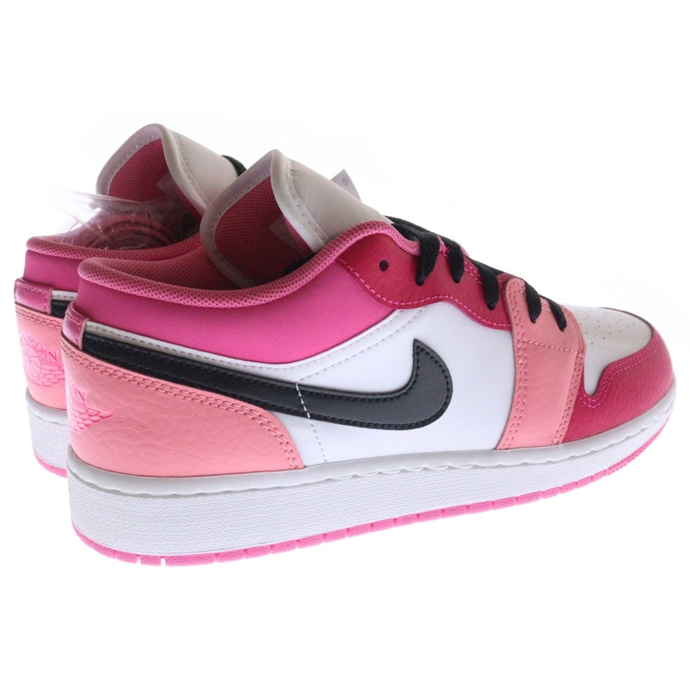 NIKE(ナイキ) GS AIR JORDAN 1 LOW エアジョーダン1 ローカットスニーカー レディース ピンク/ホワイト US6Y/24cm 553560-162