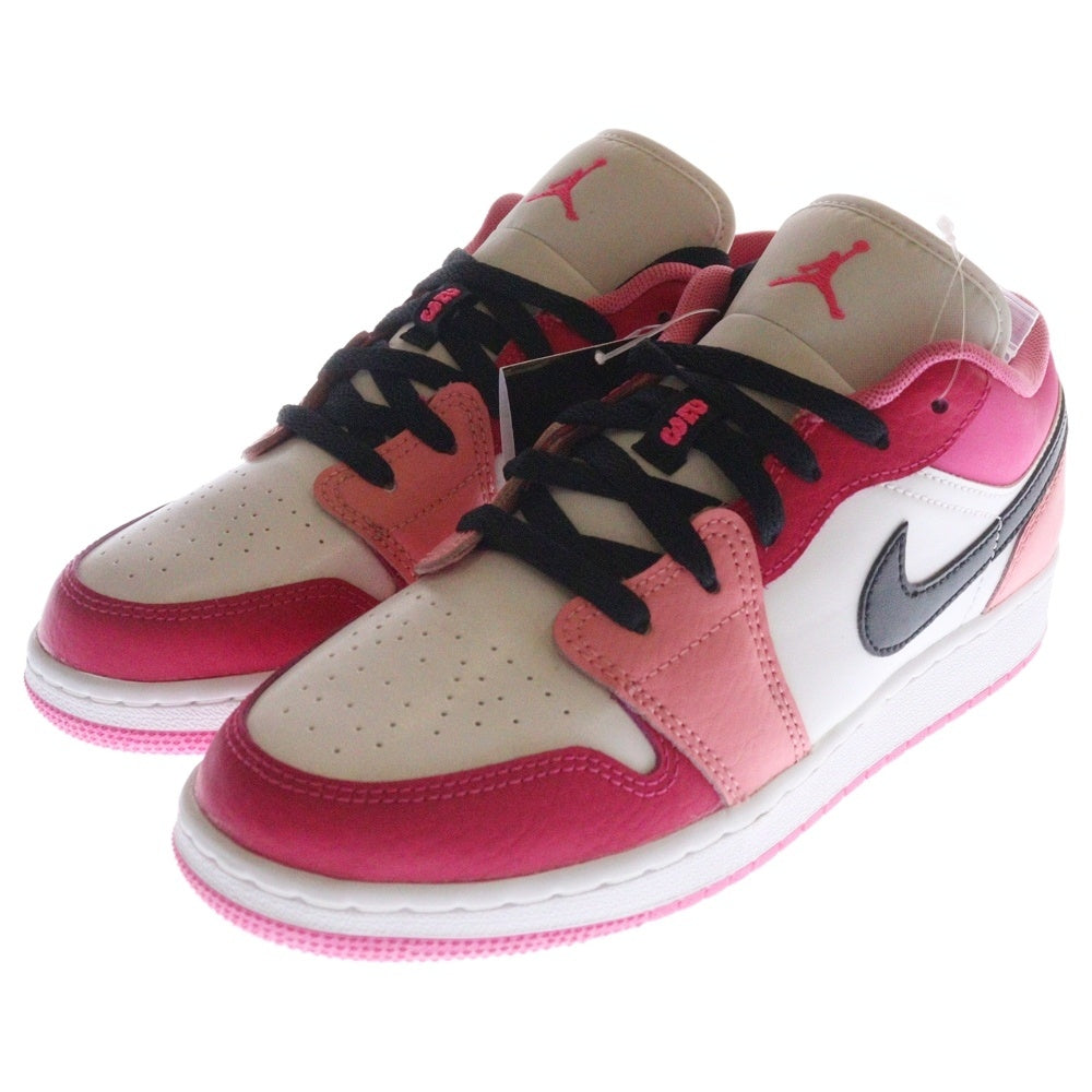 NIKE(ナイキ) GS AIR JORDAN 1 LOW エアジョーダン1 ローカットスニーカー レディース ピンク/ホワイト US5Y/23.5cm 553560-162