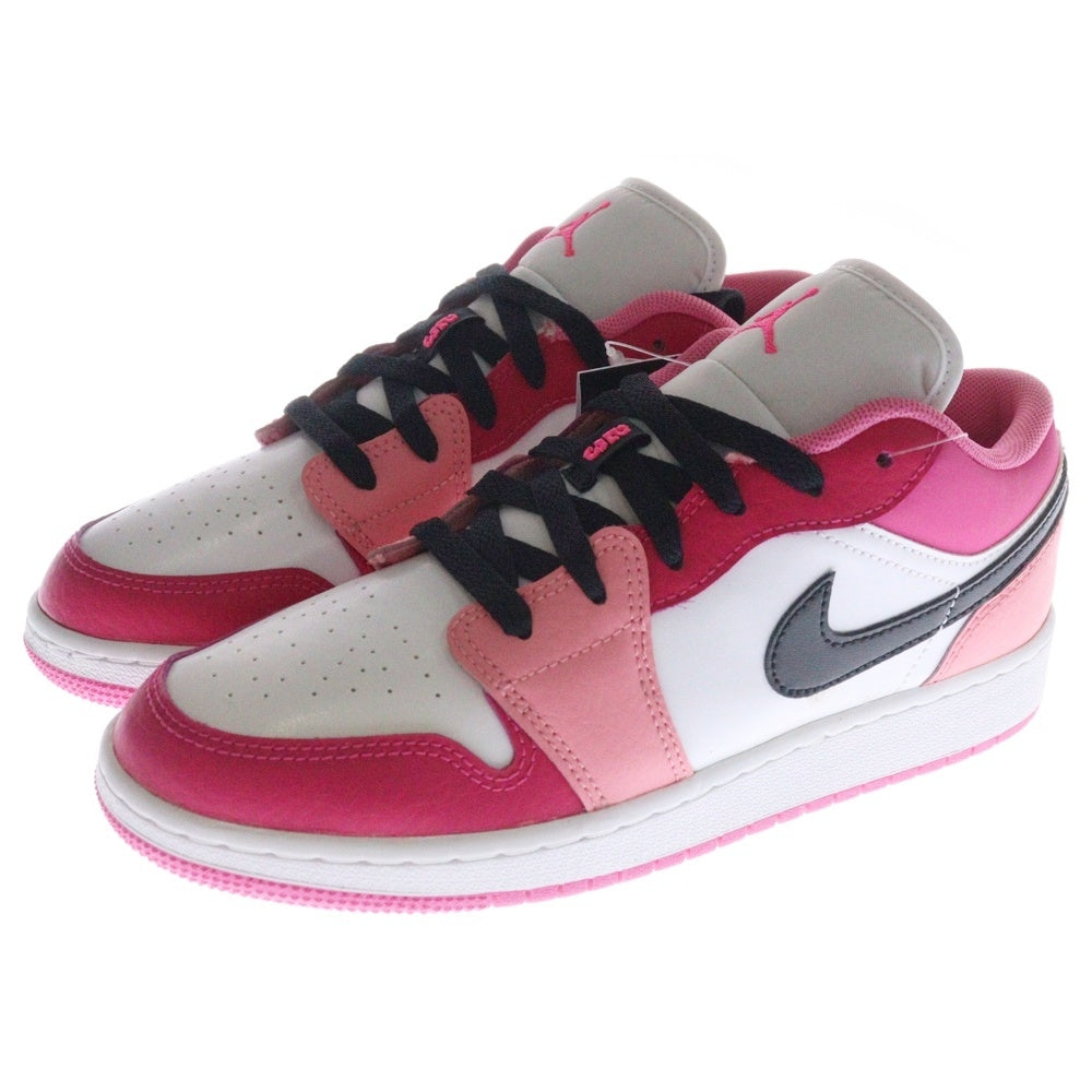 NIKE(ナイキ) GS AIR JORDAN 1 LOW エアジョーダン1 ローカットスニーカー レディース ピンク/ホワイト US5Y/23.5cm 553560-162