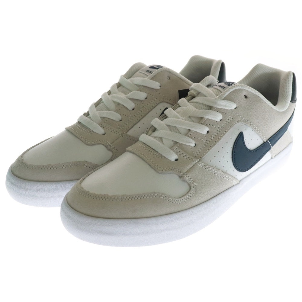 NIKE SB(ナイキエスビー) DELTA FORCE VULC デルタ フォース ローカットスニーカー ホワイト/グレー US9.5/27.5cm 942237-100