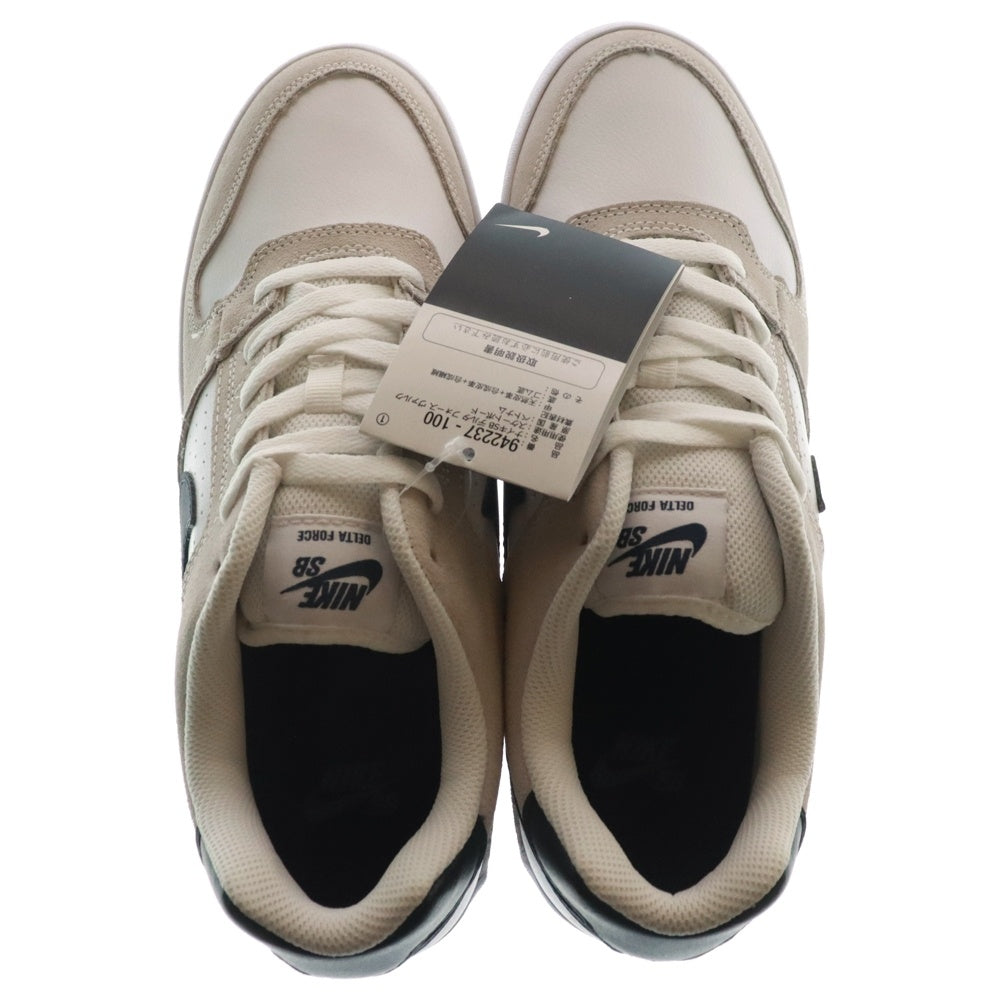 NIKE SB(ナイキエスビー) DELTA FORCE VULC デルタ フォース ローカットスニーカー ホワイト/グレー US9.5/27.5cm 942237-100