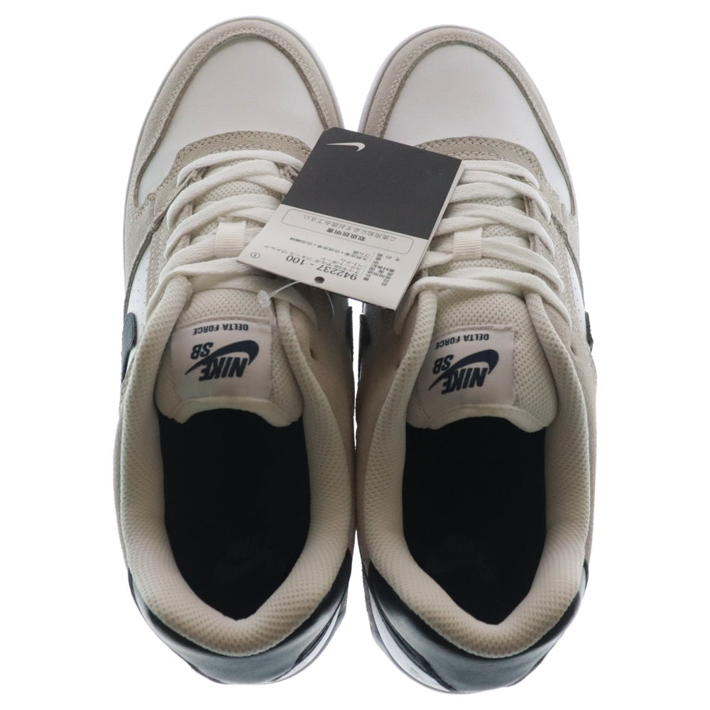 NIKE SB(ナイキエスビー) DELTA FORCE VULC デルタ フォース ローカットスニーカー ホワイト/グレー US9.5/27.5cm 942237-100
