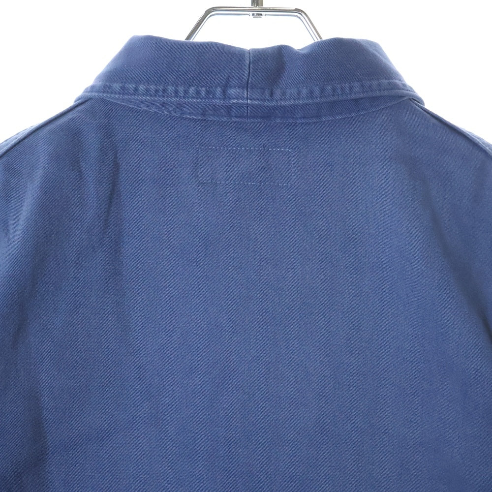 POLO RALPH LAUREN(ポロラルフローレン) マルチポケット コットン ロングスリーブ 長袖シャツ ブルー