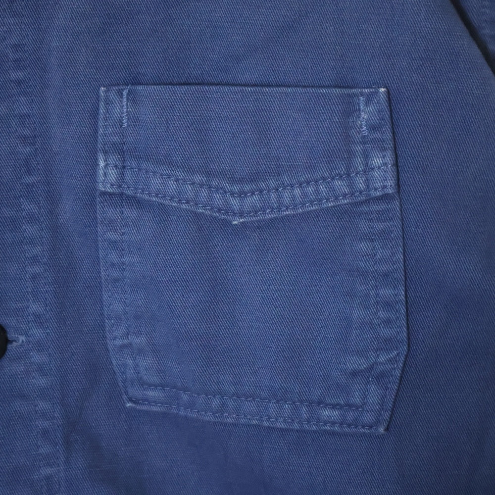 POLO RALPH LAUREN(ポロラルフローレン) マルチポケット コットン ロングスリーブ 長袖シャツ ブルー