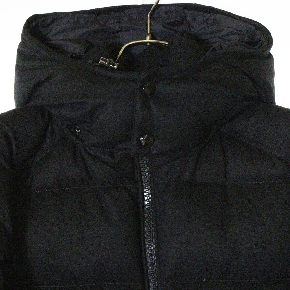 MONCLER(モンクレール) 23AW MONTGENEVRE モンジュネーブル ウール ナイロン ジップアップ ダウンジャケット ブラック I120911A53700 54272