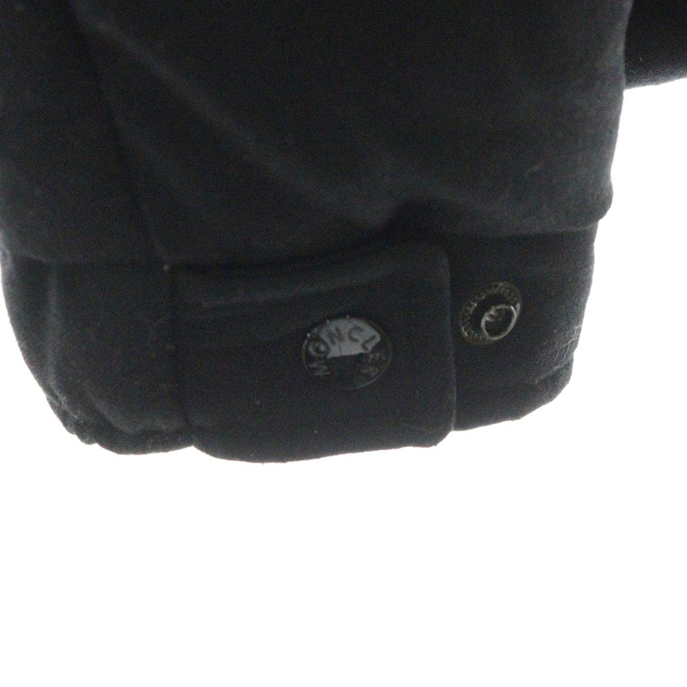 MONCLER(モンクレール) 23AW MONTGENEVRE モンジュネーブル ウール ナイロン ジップアップ ダウンジャケット ブラック I120911A53700 54272