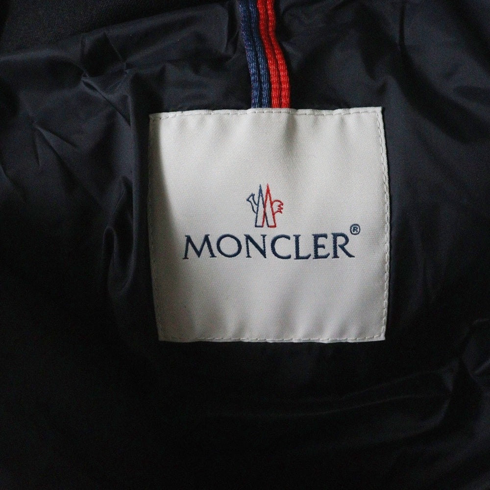 MONCLER(モンクレール) 23AW MONTGENEVRE モンジュネーブル ウール ナイロン ジップアップ ダウンジャケット ブラック I120911A53700 54272