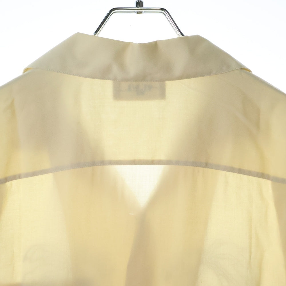 CELINE(セリーヌ) 23SS Embroidered Hawaiian Shirt in Viscose レーヨン エンブロイダリー ハワイアン 半袖シャツ ベージュ 2C947852C