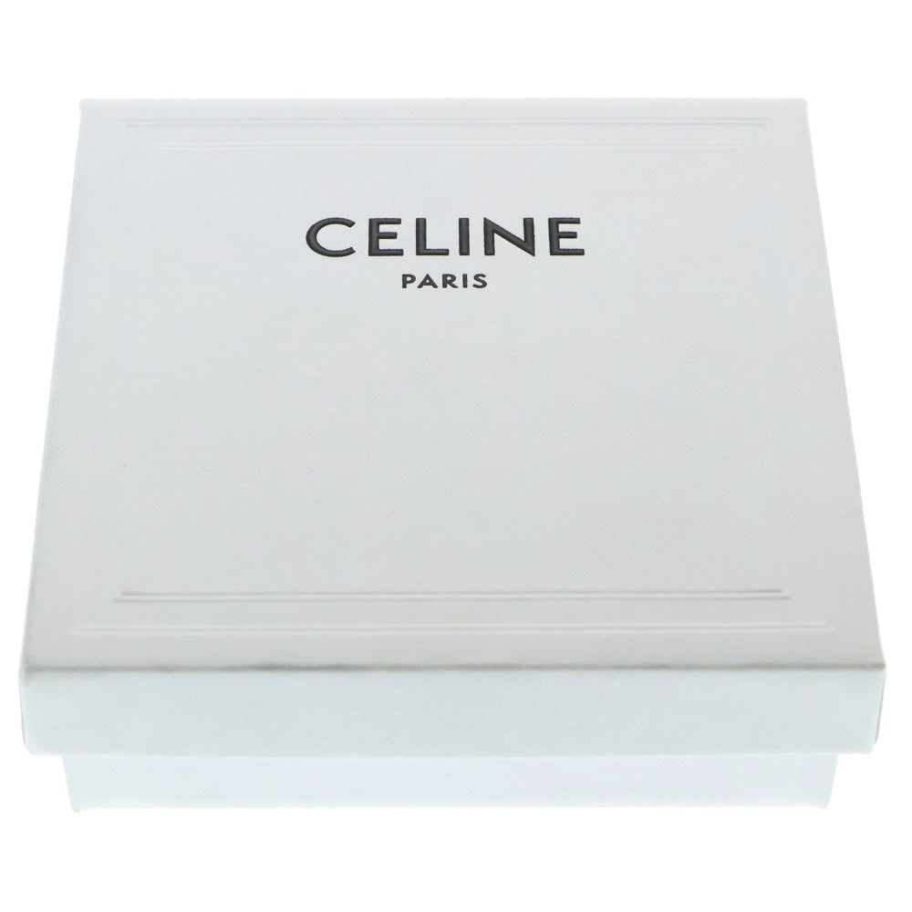 CELINE(セリーヌ) エギズ ブレスレット チェーン オニキス スクエアストーン シルバー
