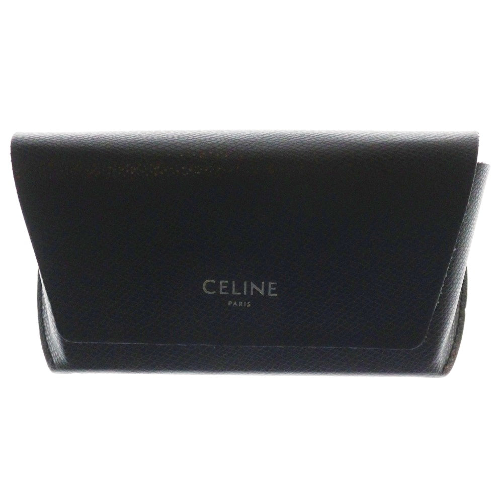 CELINE(セリーヌ) ロゴ シルバーフレーム サングラス アイウェア メガネ CL40283U