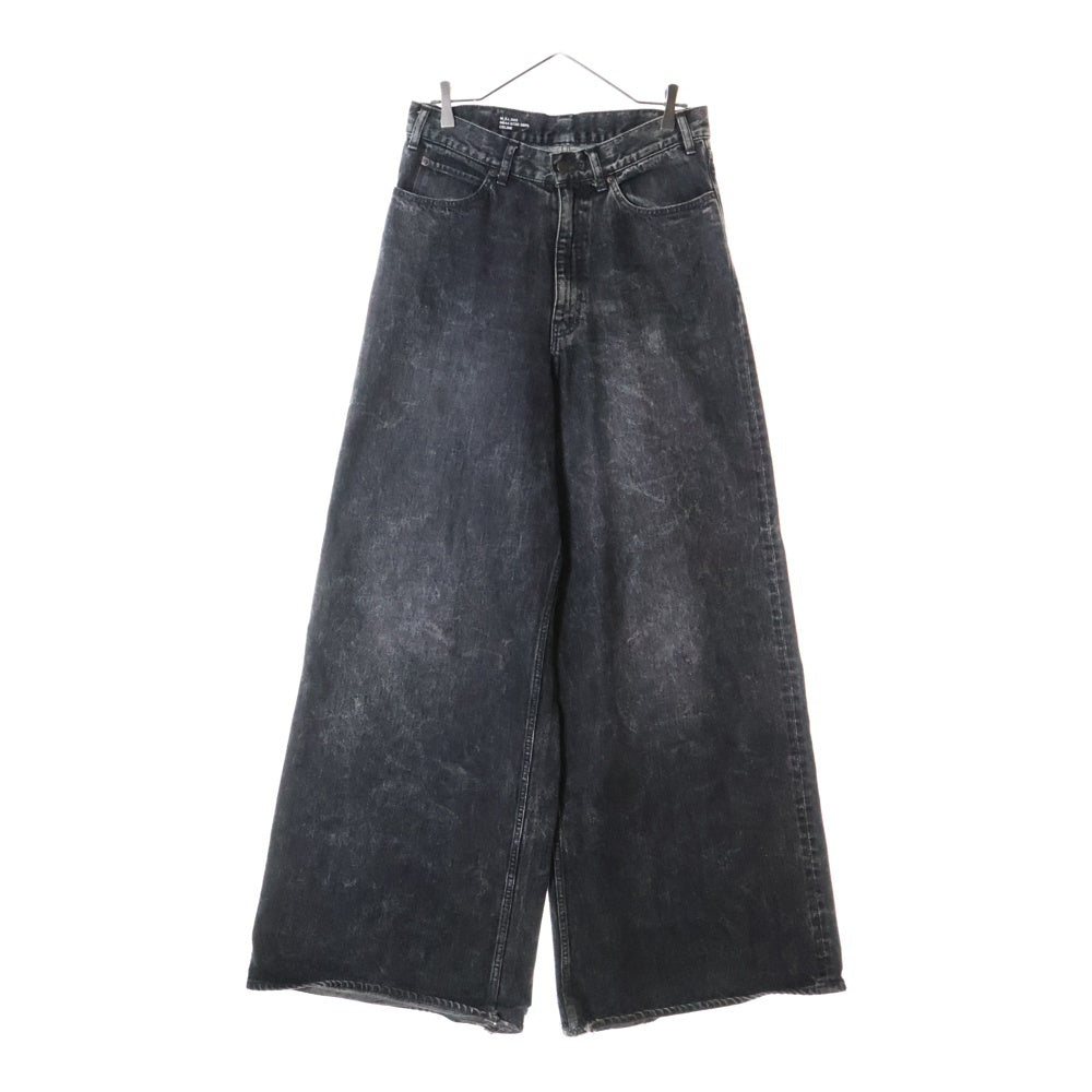 CELINE(セリーヌ) 22SS ELEPHANT JEANS フレアレッグ ジーンズ バギーデニムパンツ ブラック 2N644573Q