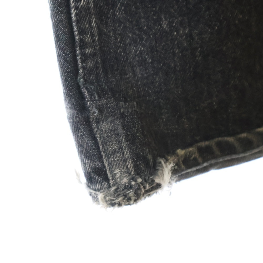 CELINE(セリーヌ) 22SS ELEPHANT JEANS フレアレッグ ジーンズ バギーデニムパンツ ブラック 2N644573Q