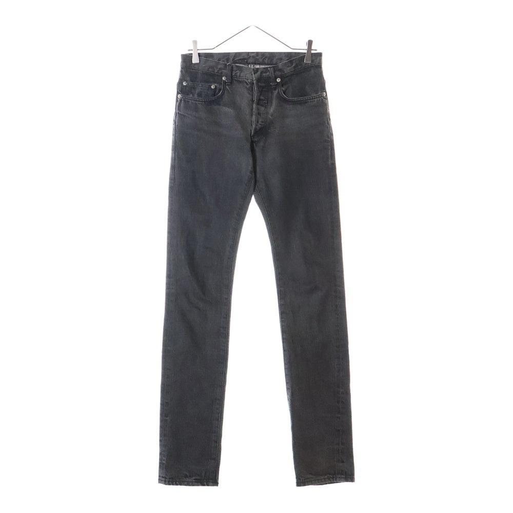 DIOR(ディオール) 04AW エディ期 ボタンフライ デニムパンツ ブラック 4HH1012674