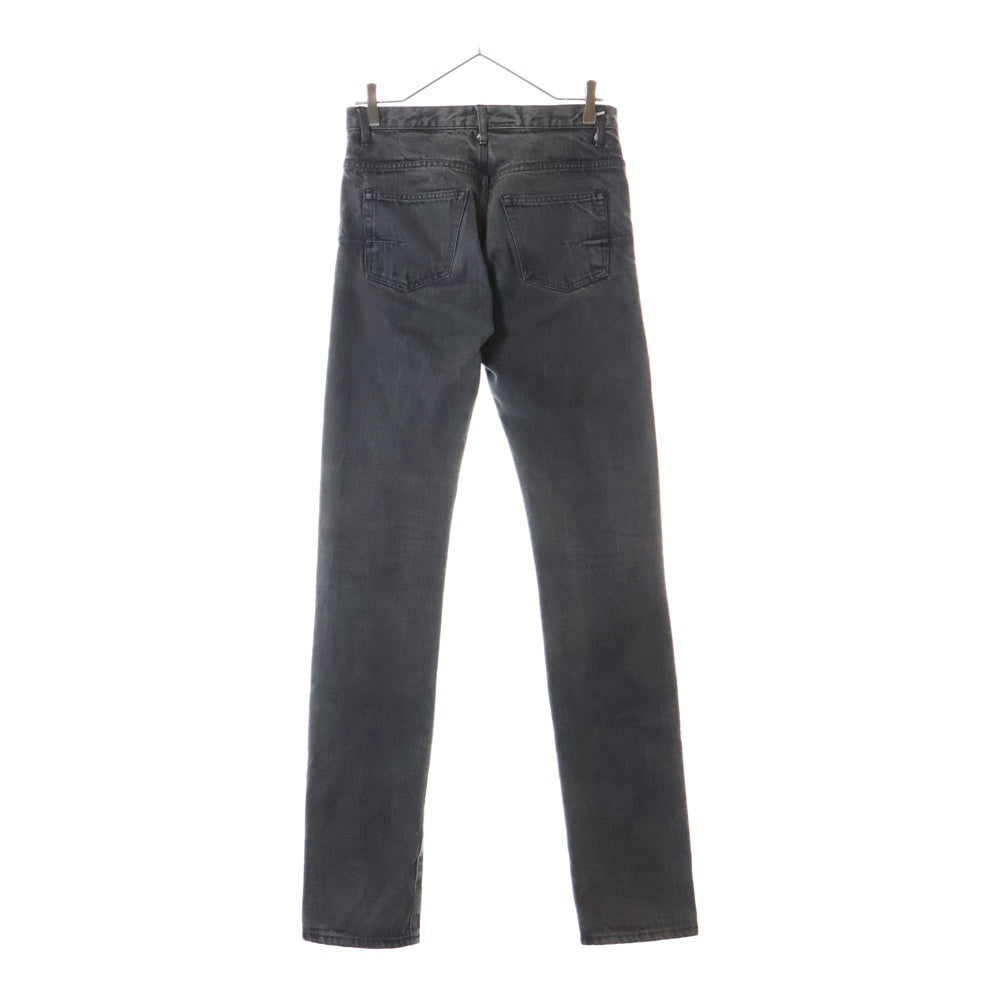 DIOR(ディオール) 04AW エディ期 ボタンフライ デニムパンツ ブラック 4HH1012674