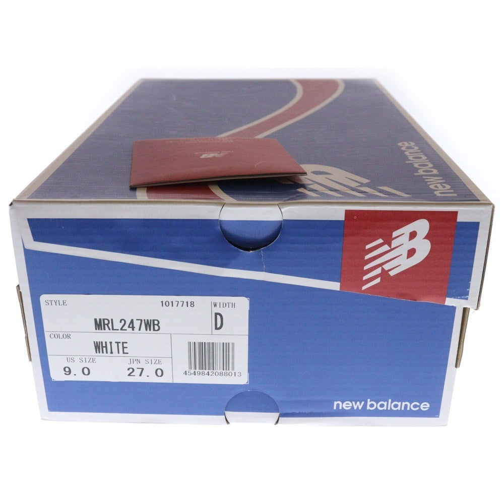 New Balance(ニューバランス) MRL247WB ローカットスニーカー ホワイト US9/27cm