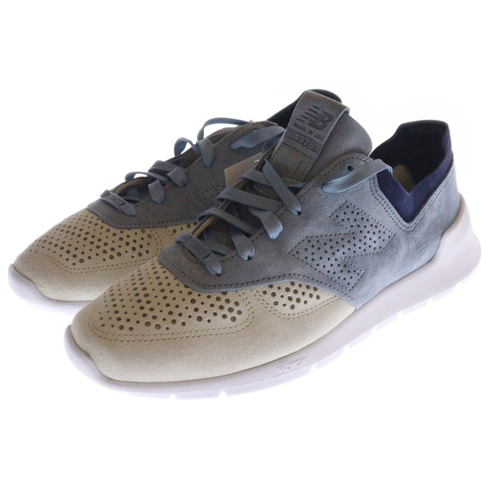 New Balance(ニューバランス) ML1978ST スウェードローカットスニーカー ベージュ/ブルー US9.5/27.5cm