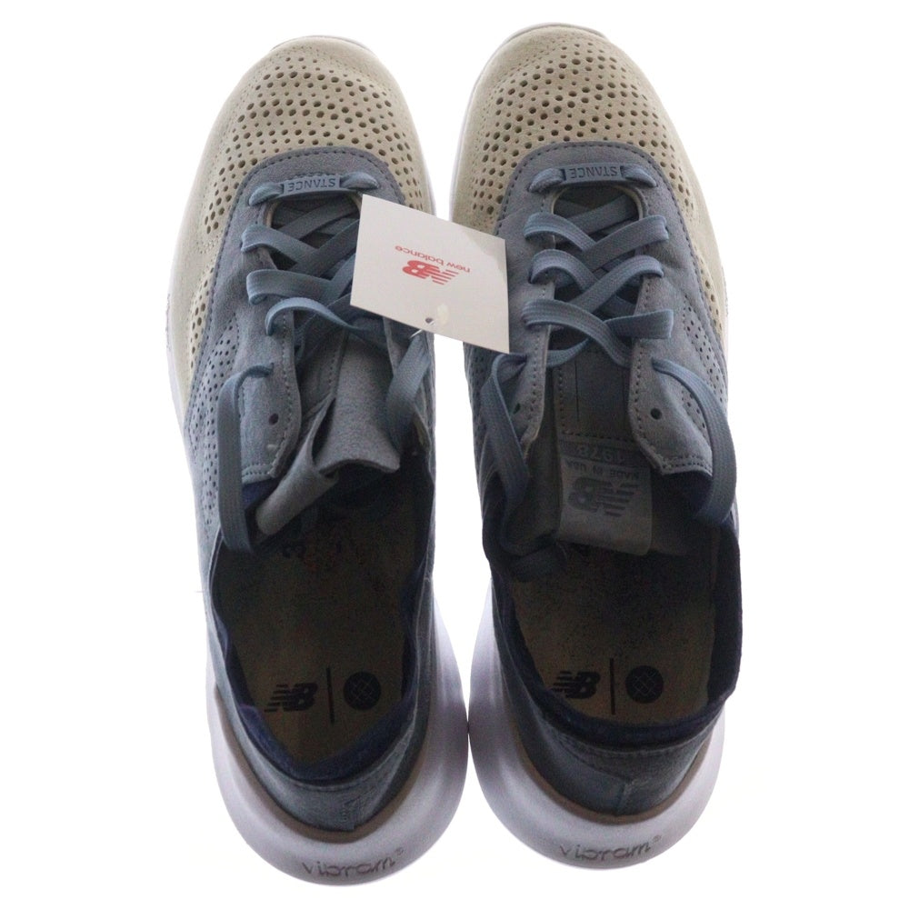 New Balance(ニューバランス) ML1978ST スウェードローカットスニーカー ベージュ/ブルー US9.5/27.5cm