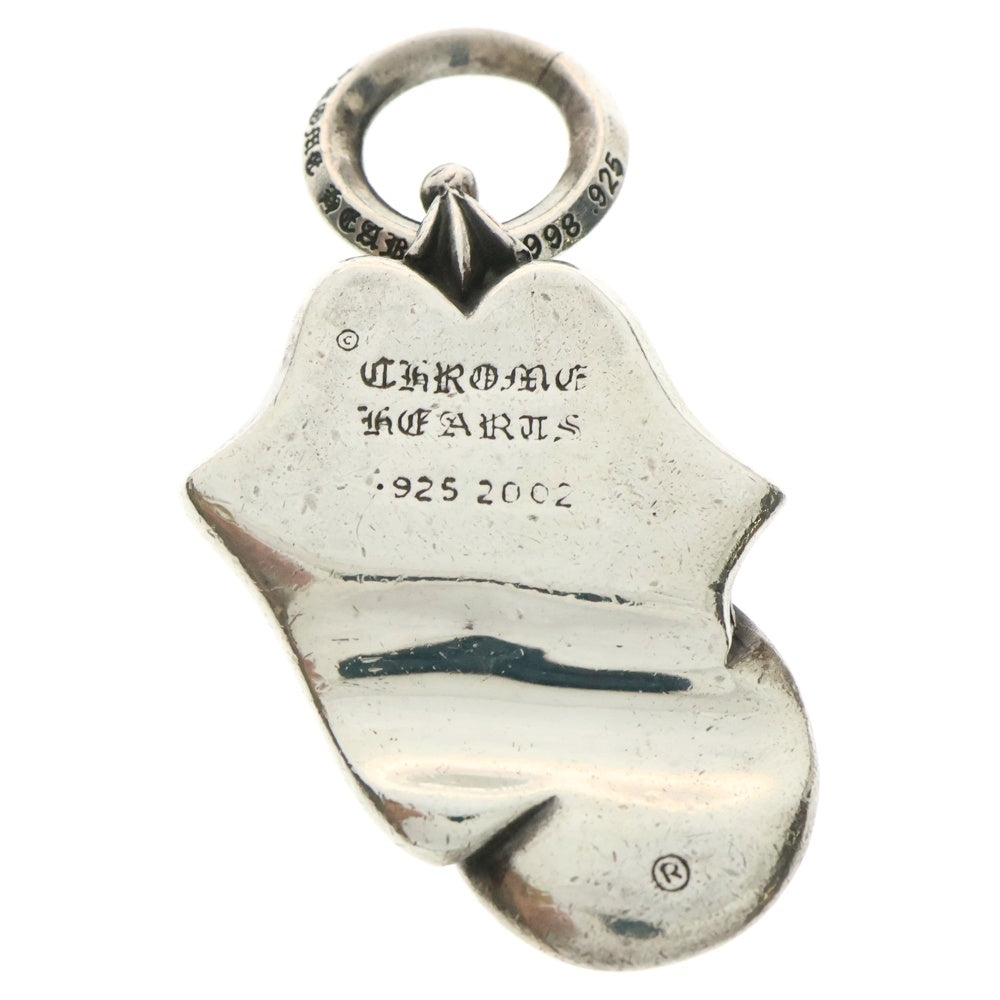 CHROME HEARTS(クロムハーツ) LIPSTONGUE PENDANT リップアンドタン ペンダントトップ シルバー BCA284