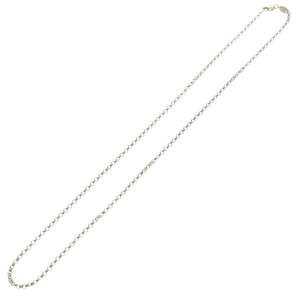 CHROME HEARTS(クロムハーツ) NECKCHAIN R18 ロールチェーンネックレス 18inch シルバー BCA083