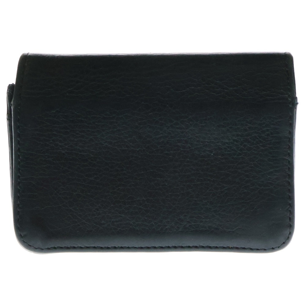 CHROME HEARTS(クロムハーツ) CRD CSE3PKTWDV1 アーチロゴプレート3ポケットレザーカードケース ブラック