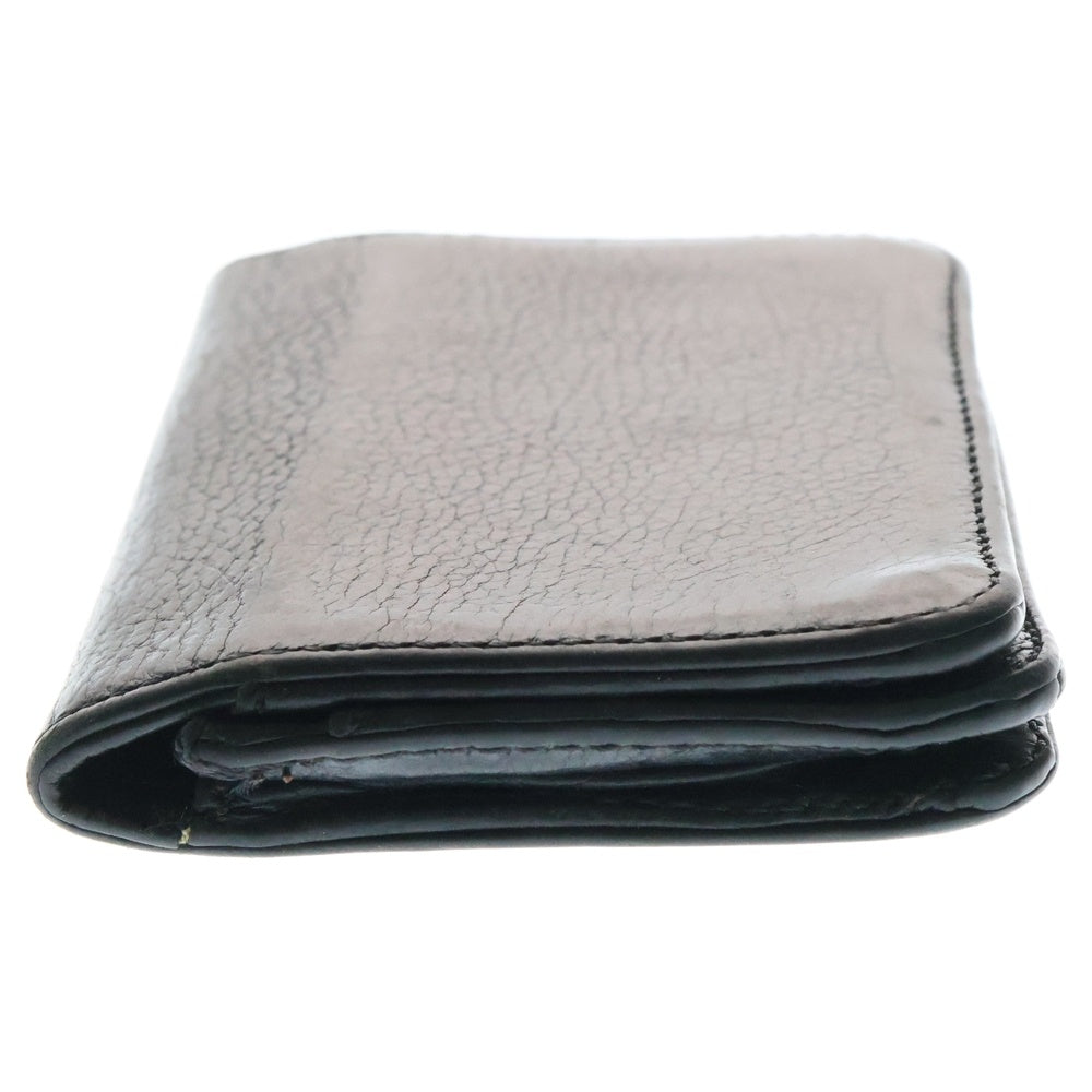 CHROME HEARTS(クロムハーツ) CRD CSE3PKTWDV1 アーチロゴプレート3ポケットレザーカードケース ブラック