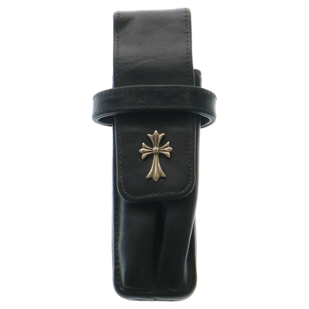 CHROME HEARTS(クロムハーツ) タイニーCHクロス ペンケース ブラック