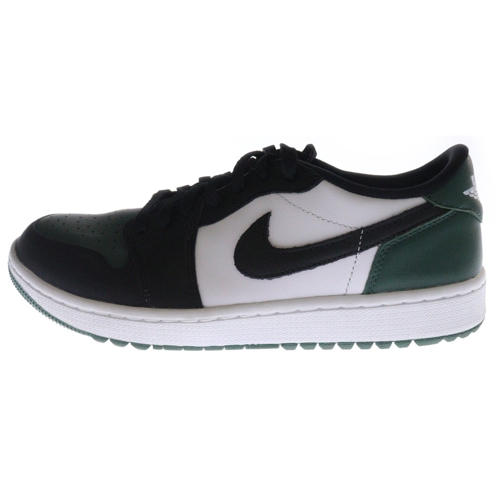 NIKE(ナイキ) AIR JORDAN 1 LOW GOLF エア ジョーダン 1 ロー ゴルフ ローカットスニーカー グリーン/ホワイト US10/28cm DD9315-107