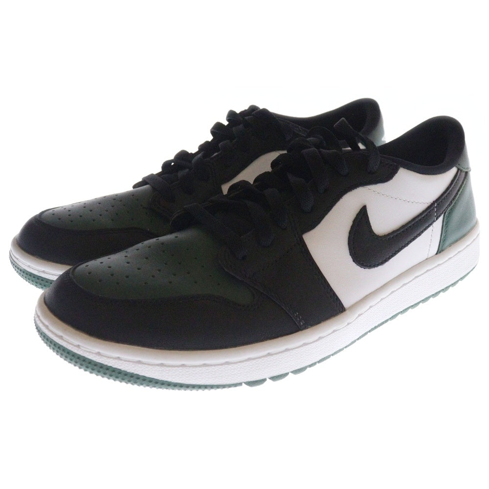 NIKE(ナイキ) AIR JORDAN 1 LOW GOLF エア ジョーダン 1 ロー ゴルフ ローカットスニーカー グリーン/ホワイト US10/28cm DD9315-107