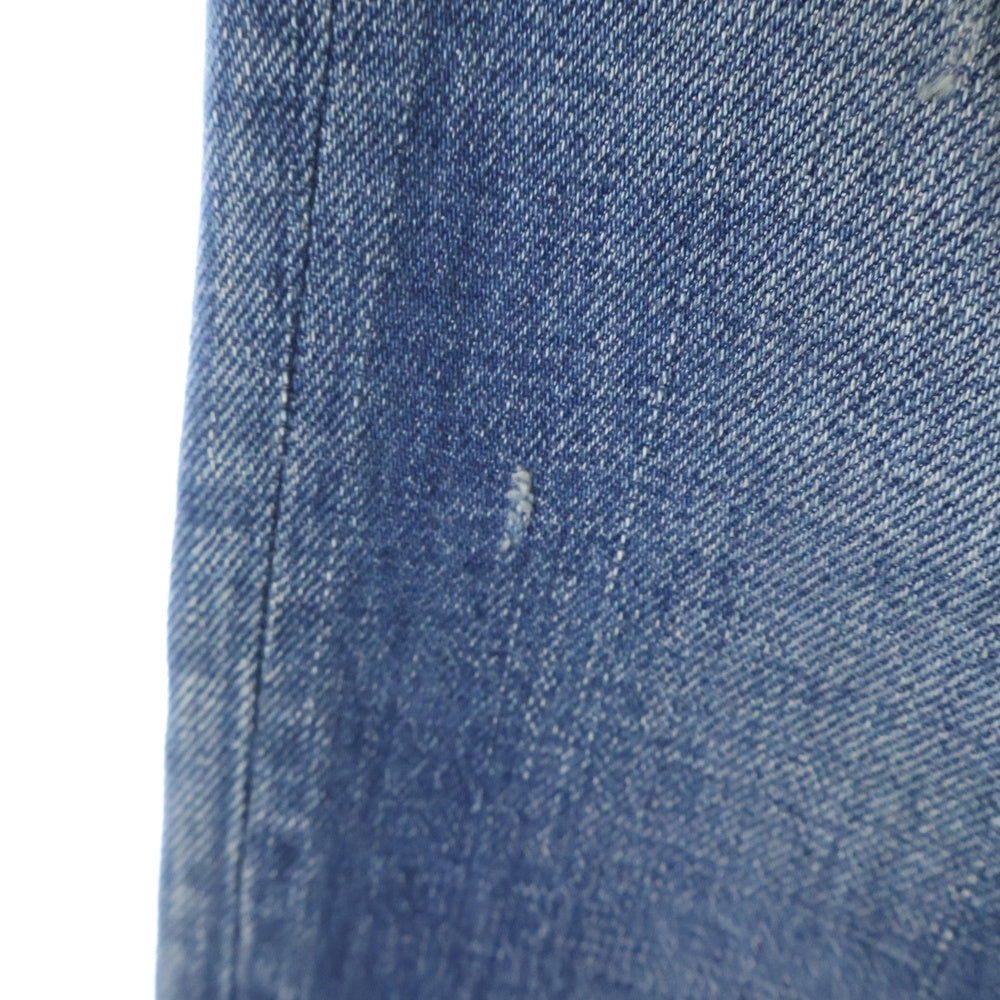 VISVIM(ヴィスヴィム) 14AW SOCIAL SCULPTURE 04 DAMAGED-5 ソーシャル スカルプチャー ダメージ加工 デニムパンツ インディゴ 0114205005016
