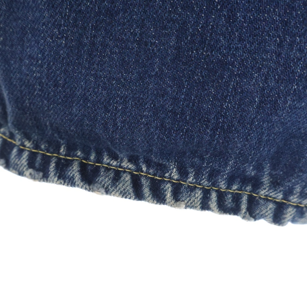 VISVIM(ヴィスヴィム) 14AW SOCIAL SCULPTURE 04 DAMAGED-5 ソーシャル スカルプチャー ダメージ加工 デニムパンツ インディゴ 0114205005016
