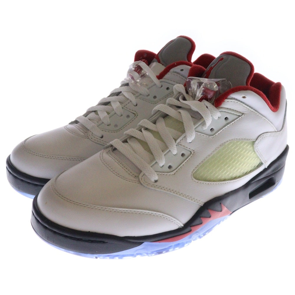 NIKE(ナイキ) AIR JORDAN 5 RETRO LOW GOLF エアジョーダン5 レトロ ゴルフ ローカットスニーカー ホワイト US10/28cm CU4523-100