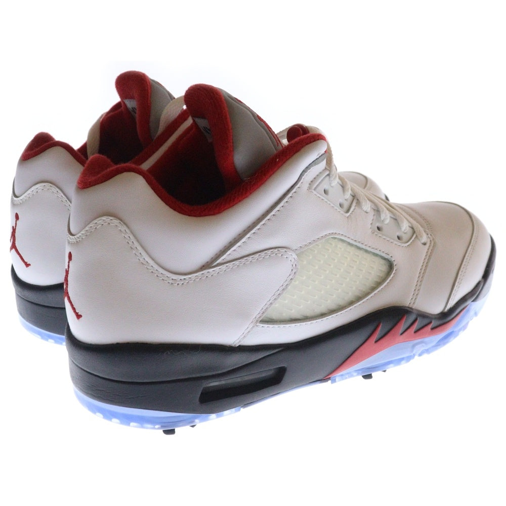 NIKE(ナイキ) AIR JORDAN 5 RETRO LOW GOLF エアジョーダン5 レトロ ゴルフ ローカットスニーカー ホワイト US10/28cm CU4523-100