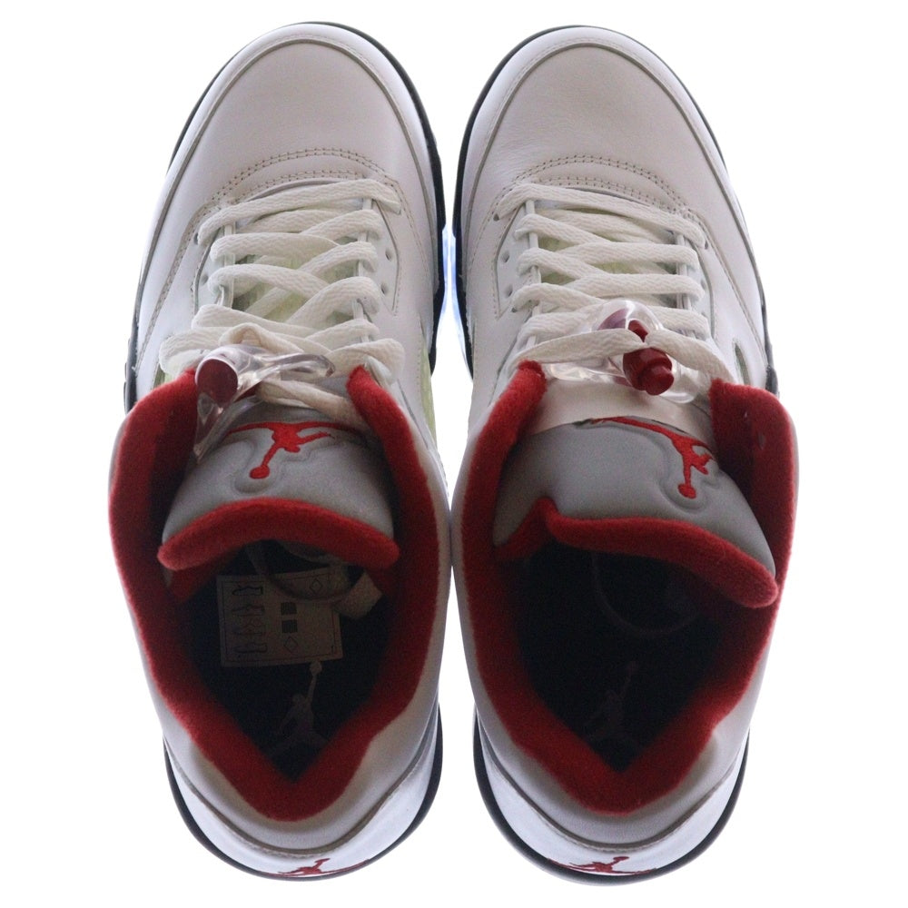 NIKE(ナイキ) AIR JORDAN 5 RETRO LOW GOLF エアジョーダン5 レトロ ゴルフ ローカットスニーカー ホワイト US10/28cm CU4523-100