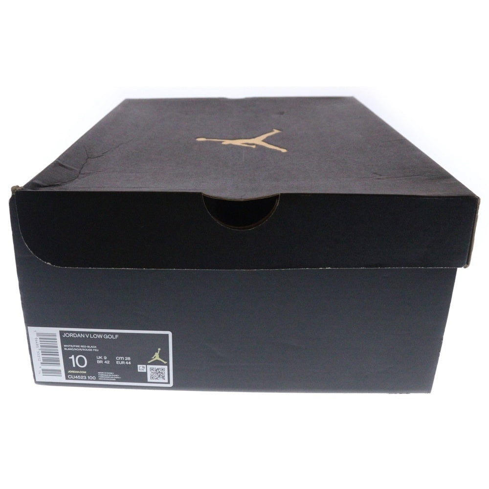 NIKE(ナイキ) AIR JORDAN 5 RETRO LOW GOLF エアジョーダン5 レトロ ゴルフ ローカットスニーカー ホワイト US10/28cm CU4523-100
