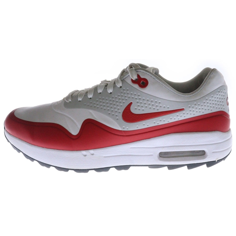 NIKE(ナイキ) AIR MAX 1 GOLF ナイキ エアマックス 1 ゴルフ ローカットスニーカー ホワイト/レッド US10/28cm AQ0863-100