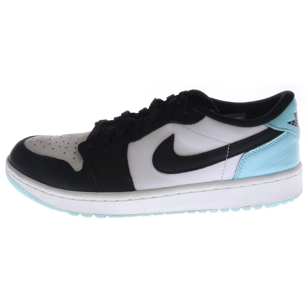 NIKE(ナイキ) AIR JORDAN 1 LOW GOLF エア ジョーダン 1 ロー ゴルフ ローカットスニーカー ブルー/ホワイト US10/28cm DD9315-114