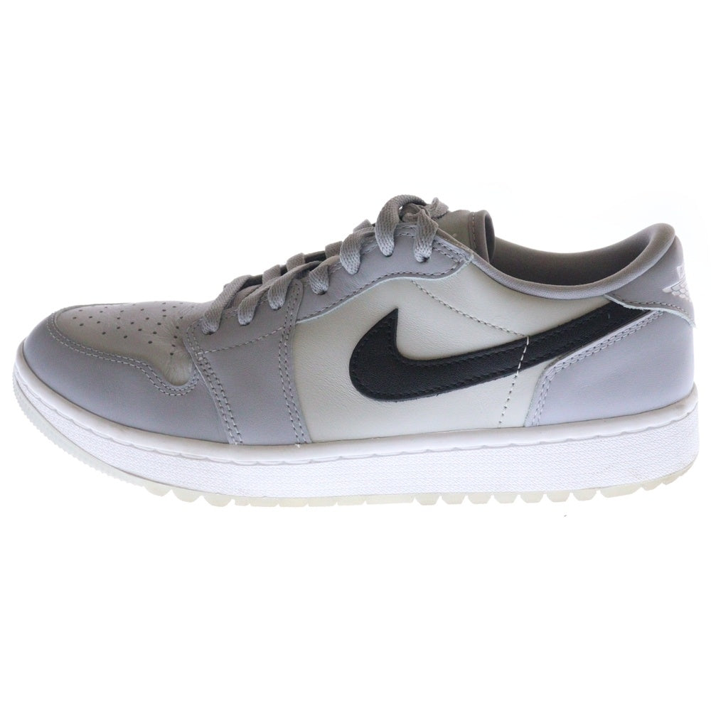 NIKE(ナイキ) AIR JORDAN 1 LOW GOLF エア ジョーダン 1 ロー ゴルフ ローカットスニーカー グレー/ホワイト US10/28cm DD9315-002