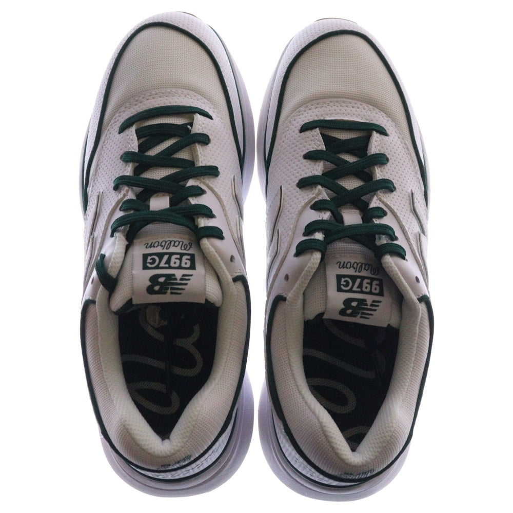 New Balance(ニューバランス) NBG997GWG ×MALBON 997G GOLF マルボン ゴルフ ローカットスニーカー ホワイト US10/28cm