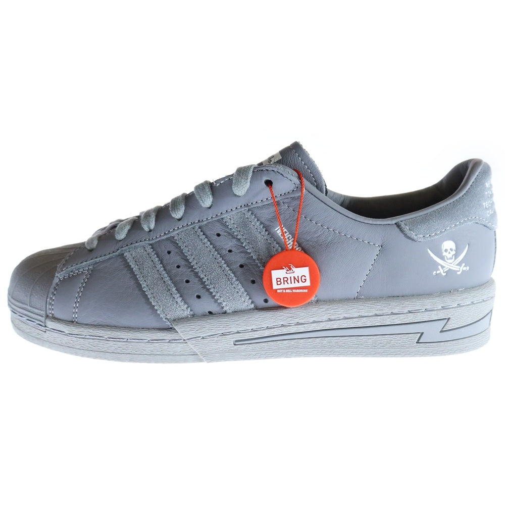 adidas(アディダス) ×NEIGHBORHOOD SUPERSTAR 2024 ネイバーフッド スーパースター ローカットスニーカー グレー US9.5/27.5cm IE6115