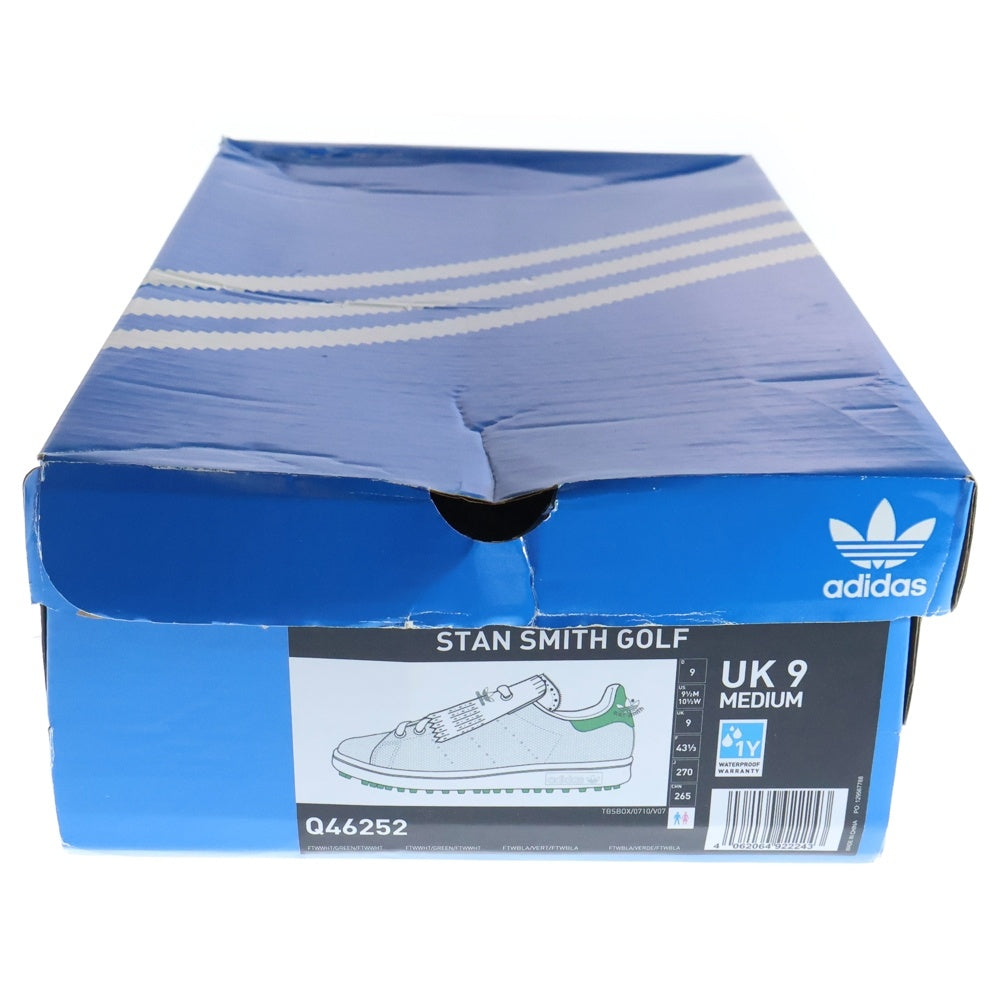 adidas(アディダス) STAN SMITH GOLF SPIKELESS スタンスミス ゴルフ スパイクレス ローカットスニーカー ホワイト US9/27cm Q46252