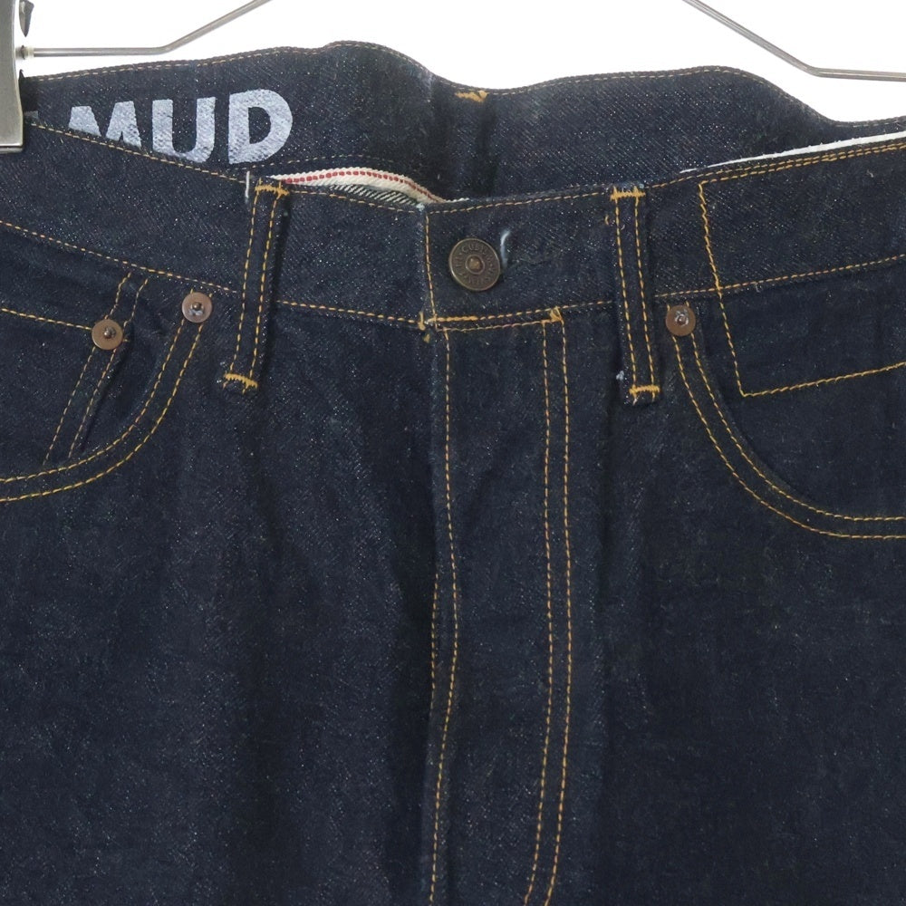 VISVIM(ヴィスヴィム) 23SS SOCIAL SCULPTURE 01 RAW MUD OD ソーシャル スカルプチャー マッド デニムパンツ インディゴ 0123105005007