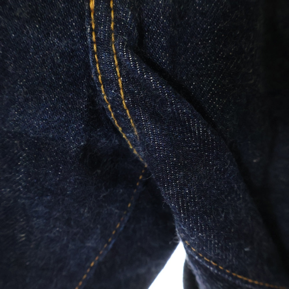 VISVIM(ヴィスヴィム) 23SS SOCIAL SCULPTURE 01 RAW MUD OD ソーシャル スカルプチャー マッド デニムパンツ インディゴ 0123105005007