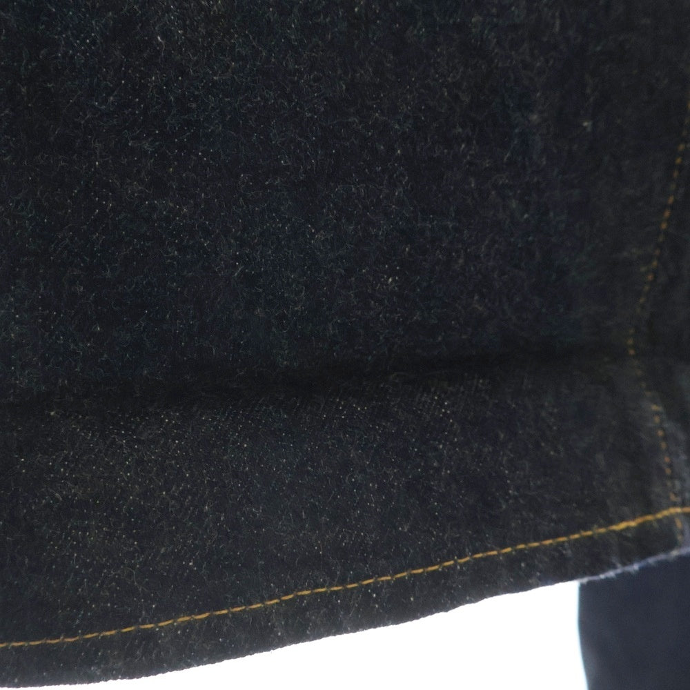 VISVIM(ヴィスヴィム) 23SS SOCIAL SCULPTURE 01 RAW MUD OD ソーシャル スカルプチャー マッド デニムパンツ インディゴ 0123105005007