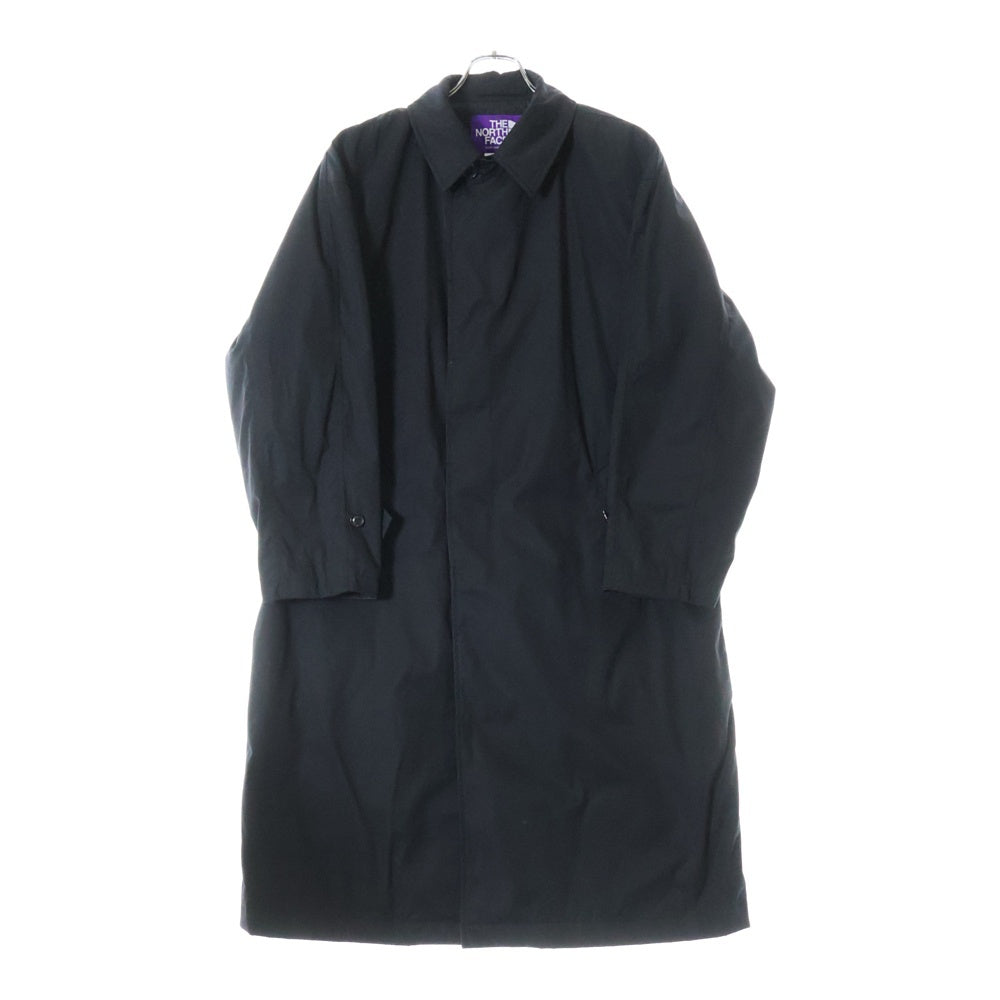 THE NORTH FACE PURPLE LABEL(ノースフェイスパープルレーベル) BEAMS別注 クロスステンカラー コート ブラック NY2956N