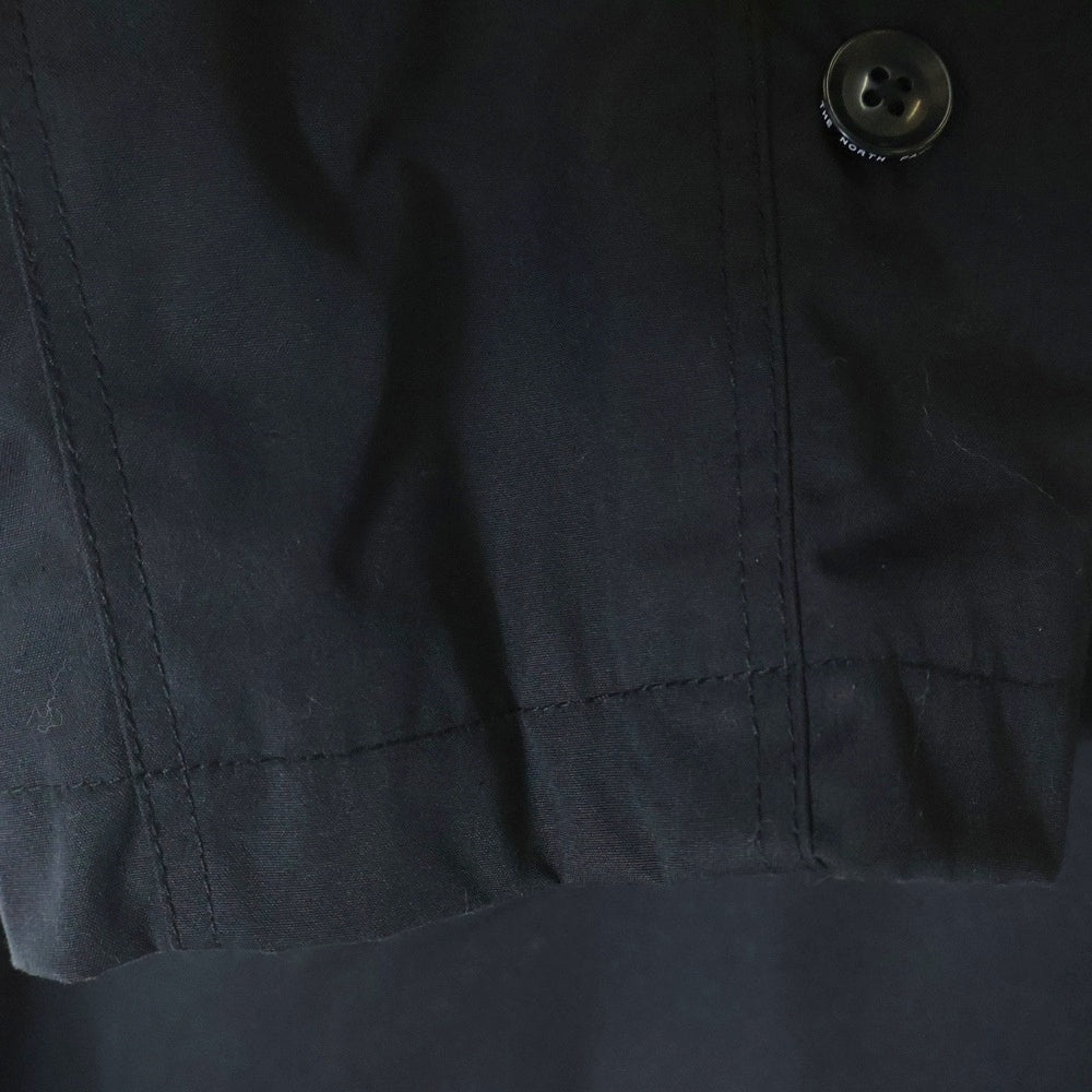 THE NORTH FACE PURPLE LABEL(ノースフェイスパープルレーベル) BEAMS別注 クロスステンカラー コート ブラック NY2956N