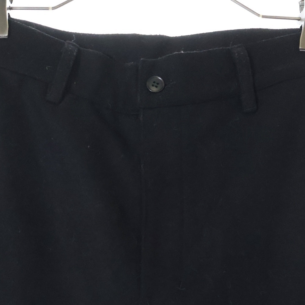 WIND AND SEA(ウィンダンシー) ×Johnson ロゴ刺繍 ウール ストレートパンツ ブラック WDS-O-JWM-23-Q2-05