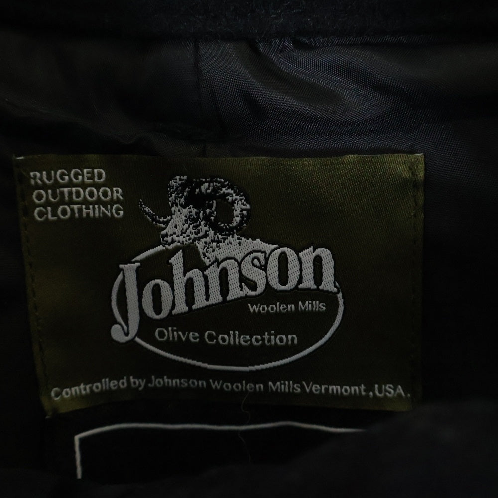 WIND AND SEA(ウィンダンシー) ×Johnson ロゴ刺繍 ウール ストレートパンツ ブラック WDS-O-JWM-23-Q2-05