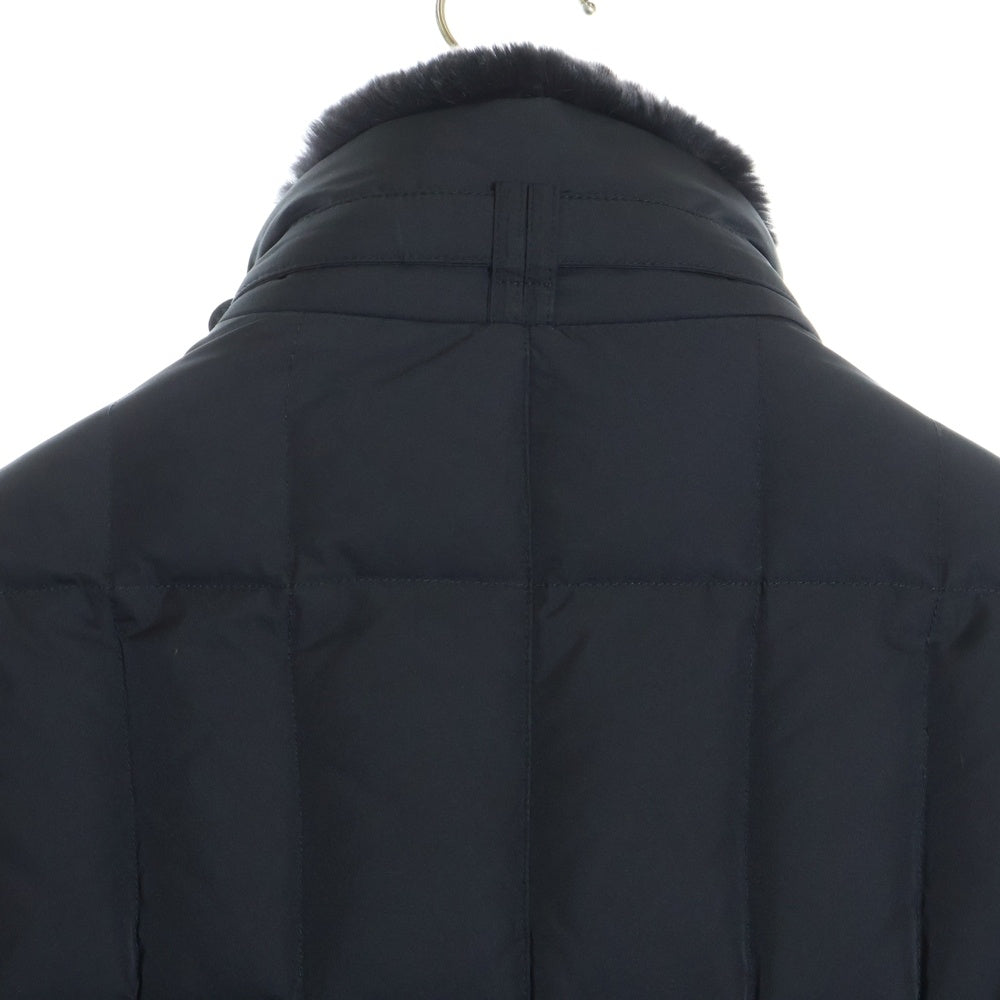 MOORER(ムーレー) MORRIS KM モーリス ファー ダウン ジャケット ブラック